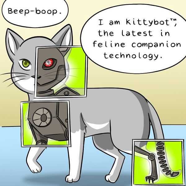 Behind the GIFs Chapter 144 page 2 - Chapter 144 : Kittybot - Kat Swenski