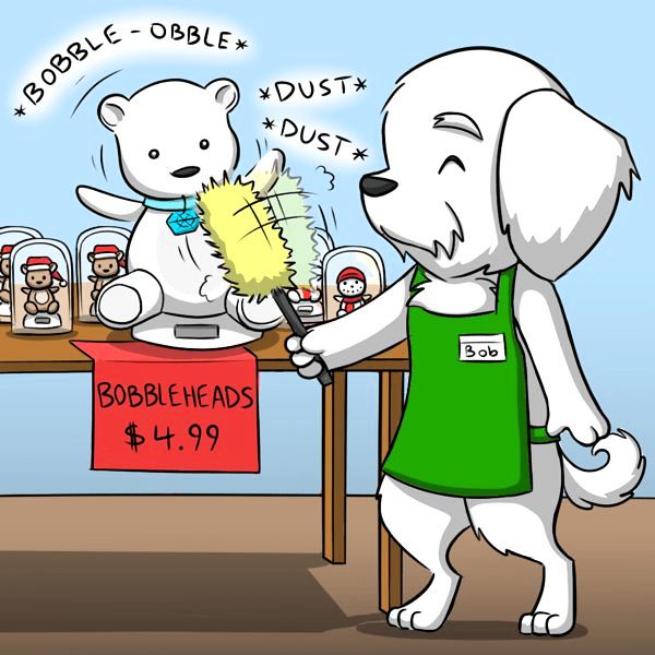 Behind the GIFs Chapter 148 page 2 - Chapter 148 : Bobblehead Bungle - Kat Swenski
