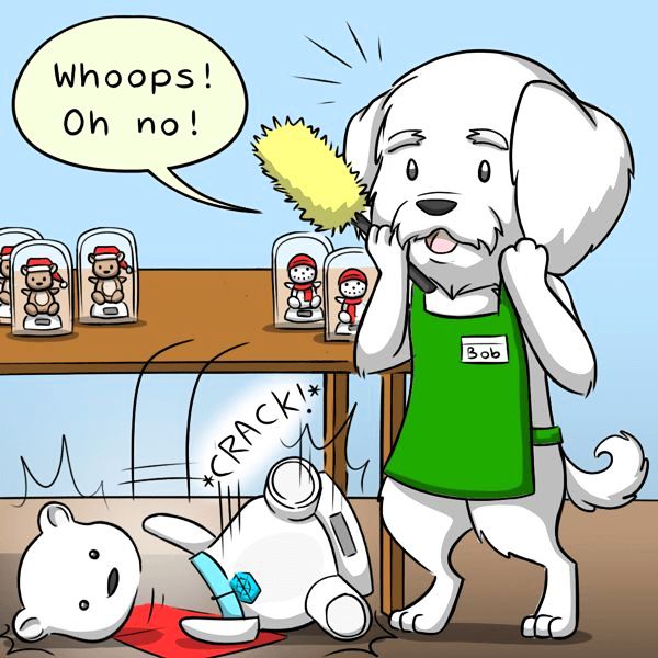 Behind the GIFs Chapter 148 page 3 - Chapter 148 : Bobblehead Bungle - Kat Swenski
