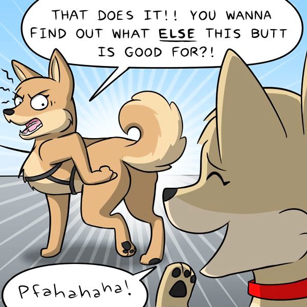 Behind the GIFs Chapter 151 page 6 - Chapter 151 : Butt of the Joke - Kat Swens