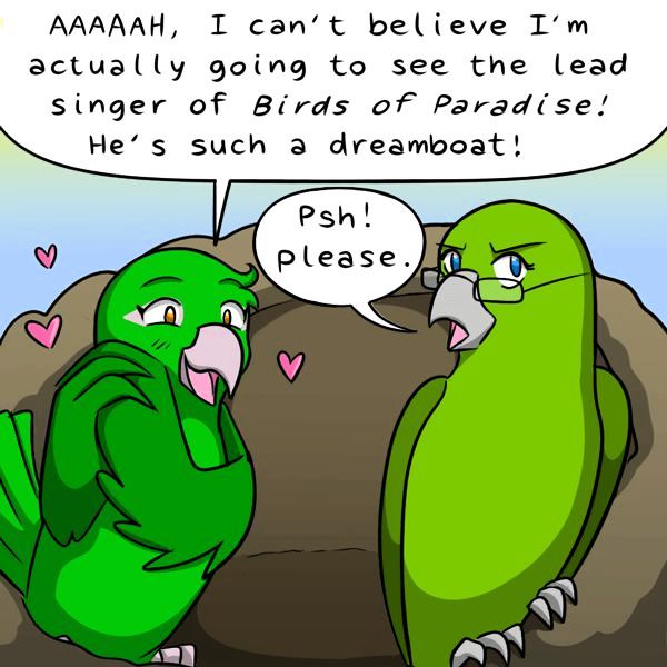 Behind the GIFs Chapter 155 page 2 - Chapter 155 : Fanbirds - Kat Swenski