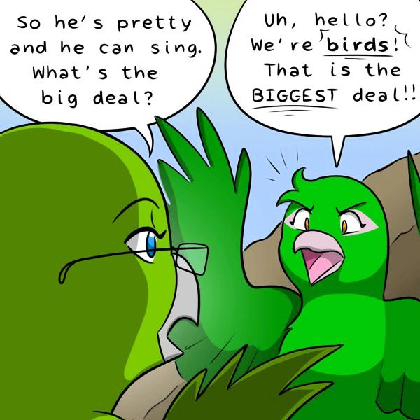 Behind the GIFs Chapter 155 page 3 - Chapter 155 : Fanbirds - Kat Swenski