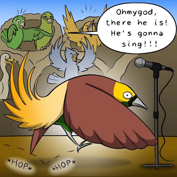 Behind the GIFs Chapter 155 page 5 - Chapter 155 : Fanbirds - Kat Swenski