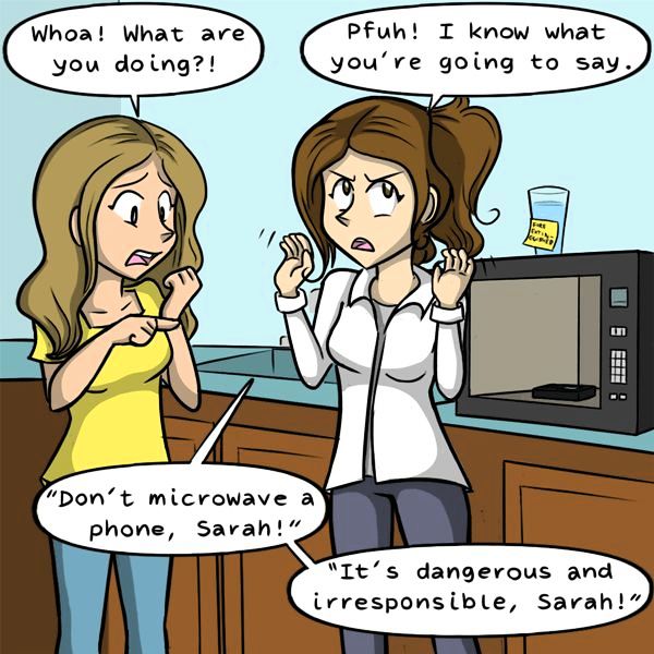 Behind the GIFs Chapter 16 page 2 - Chapter 16 : Phone Fun - Kat Swenski