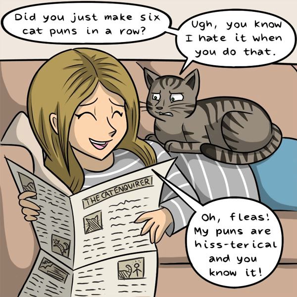 Behind the GIFs Chapter 20 page 2 - Chapter 20 : Cat Puns - Kat Swenski