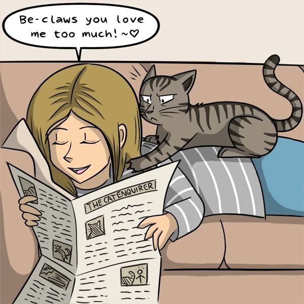 Behind the GIFs Chapter 20 page 5 - Chapter 20 : Cat Puns - Kat Swenski