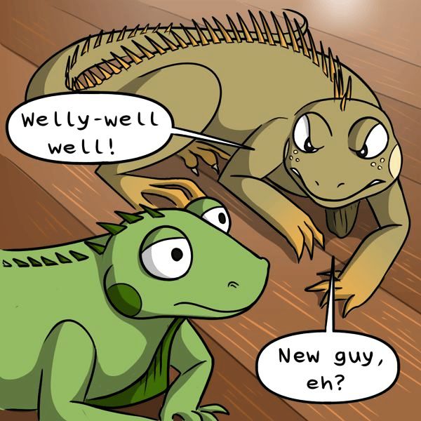 Behind the GIFs Chapter 23 page 2 - Chapter 23 : Iguana Rage - Kat Swenski