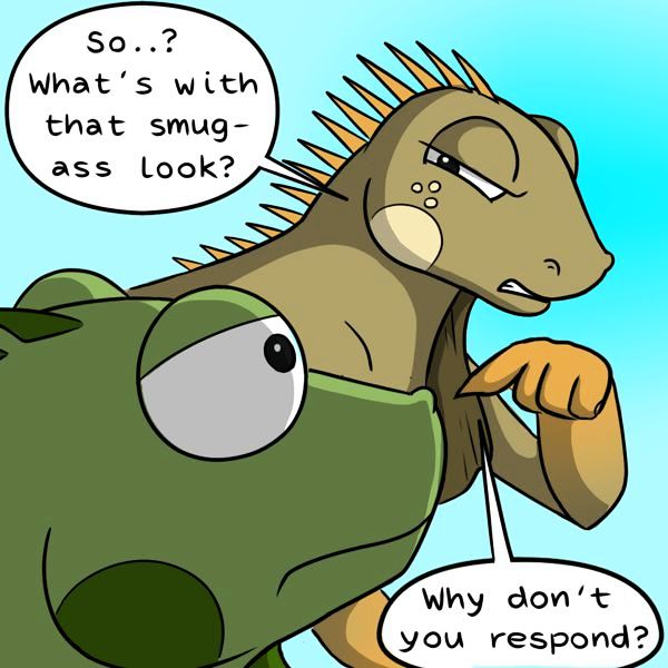 Behind the GIFs Chapter 23 page 6 - Chapter 23 : Iguana Rage - Kat Swenski