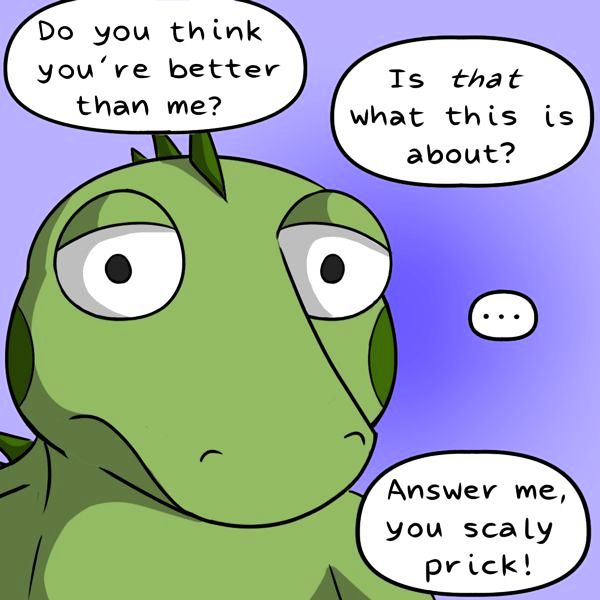 Behind the GIFs Chapter 23 page 7 - Chapter 23 : Iguana Rage - Kat Swenski