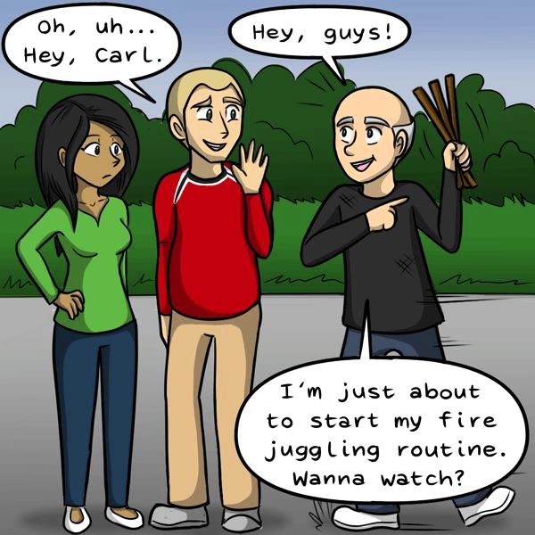 Behind the GIFs Chapter 31 page 4 - Chapter 31 : Clumsy Carl - Kat Swenski