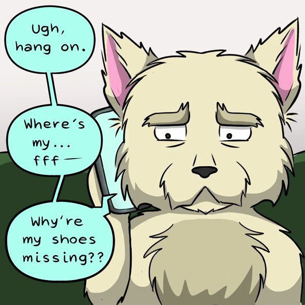 Behind the GIFs Chapter 32 page 5 - Chapter 32 : Man's Best Friend - Kat Swenski