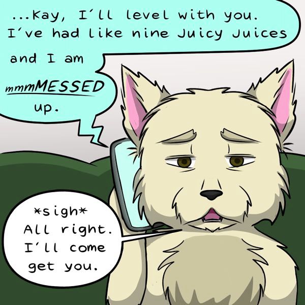 Behind the GIFs Chapter 32 page 9 - Chapter 32 : Man's Best Friend - Kat Swenski