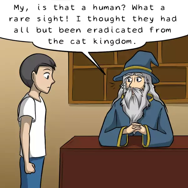 Behind the GIFs Chapter 344 page 2 - Chapter 344: The Wizard and Some Guy - Kat Swenski