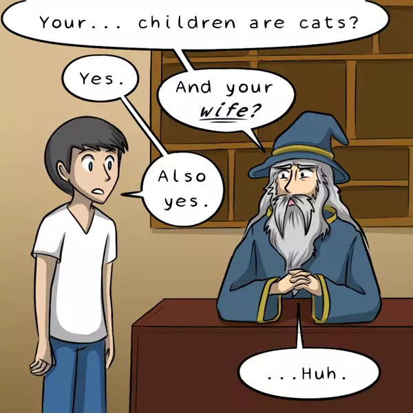 Behind the GIFs Chapter 344 page 4 - Chapter 344: The Wizard and Some Guy - Kat Swenski