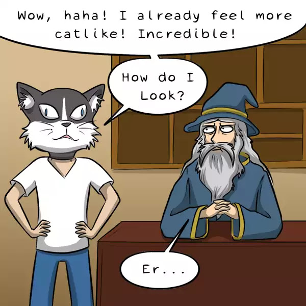 Behind the GIFs Chapter 344 page 7 - Chapter 344: The Wizard and Some Guy - Kat Swenski