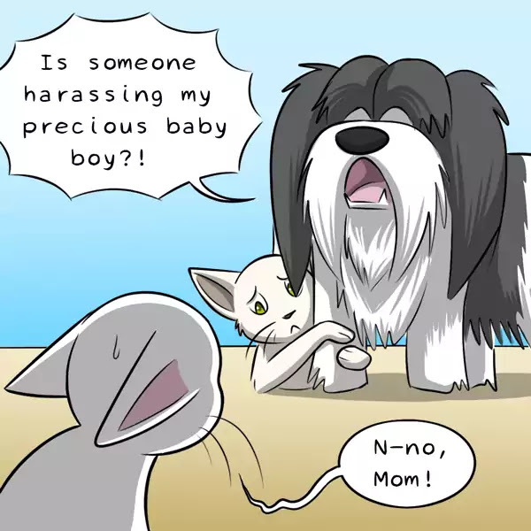 Behind the GIFs Chapter 395 page 7 - Chapter 395: Fake Mom - Kat Swenski
