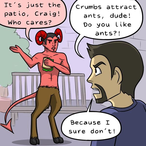 Behind the GIFs Chapter 40 page 3 - Chapter 40 : Living with Satan - Kat Swenski