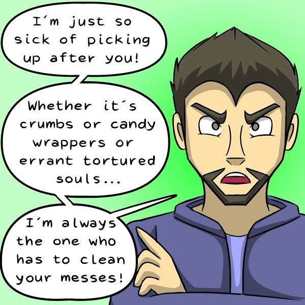 Behind the GIFs Chapter 40 page 4 - Chapter 40 : Living with Satan - Kat Swenski