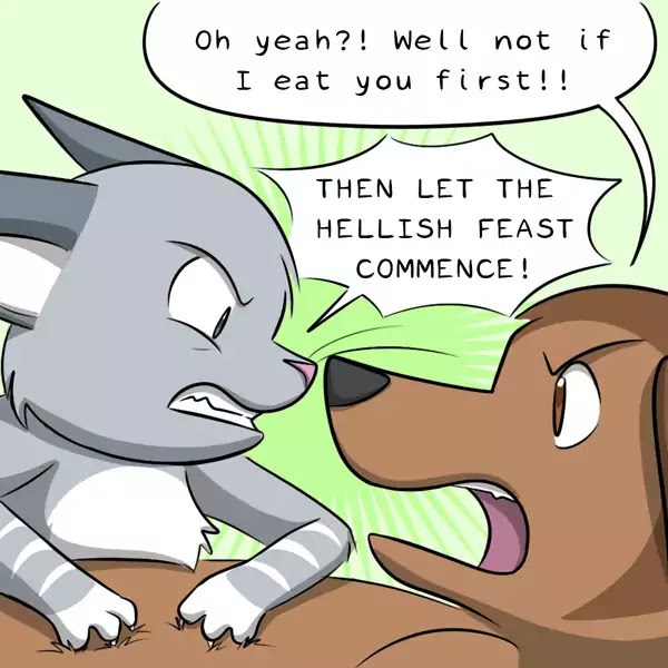 Behind the GIFs Chapter 400 page 6 - Chapter 400: Solving A Dispute - Kat Swenski