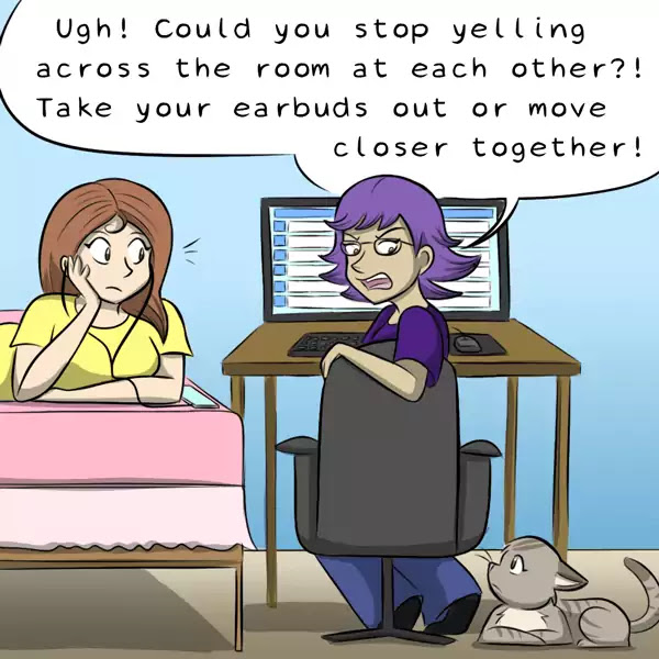 Behind the GIFs Chapter 403 page 3 - Chapter 403: Methods Of Communication - Kat Swenski
