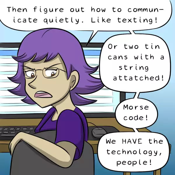 Behind the GIFs Chapter 403 page 5 - Chapter 403: Methods Of Communication - Kat Swenski