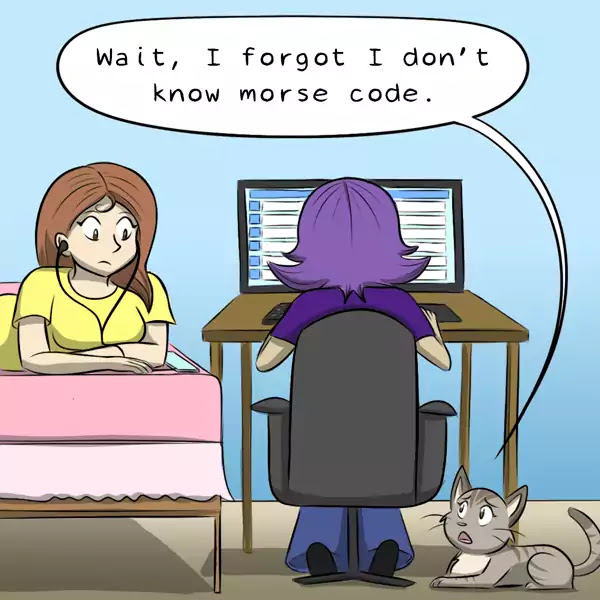 Behind the GIFs Chapter 403 page 8 - Chapter 403: Methods Of Communication - Kat Swenski