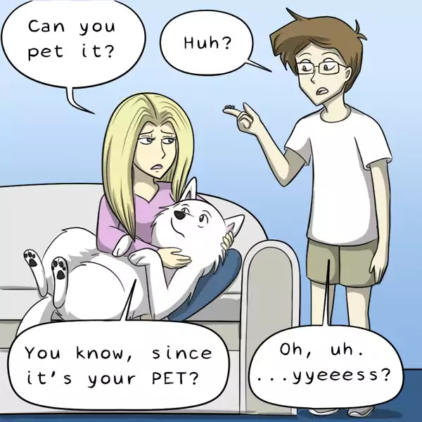 Behind the GIFs Chapter 408 page 7 - Chapter 408: Pettable - Kat Swenski
