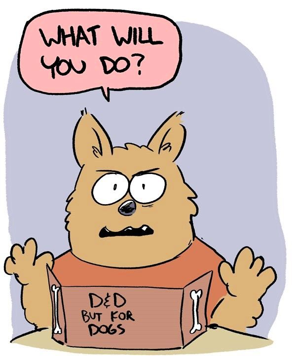 Behind the GIFs Chapter 41 page 4 - Chapter 41 : Dungeons and Dogs - ACStuart