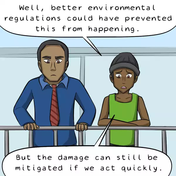 Behind the GIFs Chapter 416 page 3 - Chapter 416: Environmental Crisis - Kat Swenski