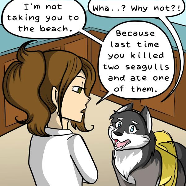 Behind the GIFs Chapter 51 page 3 - Chapter 51 : Beach Fun - Kat Swenski