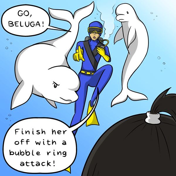 Behind the GIFs Chapter 55 page 1 - Chapter 55 : Beluga, I Choose You! - Kat Swenski