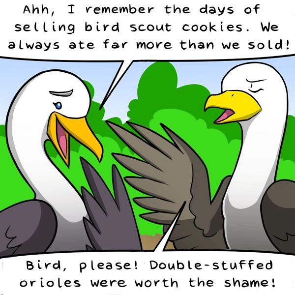Behind the GIFs Chapter 56 page 4 - Chapter 56 : Bird Scouts - Kat Swenski