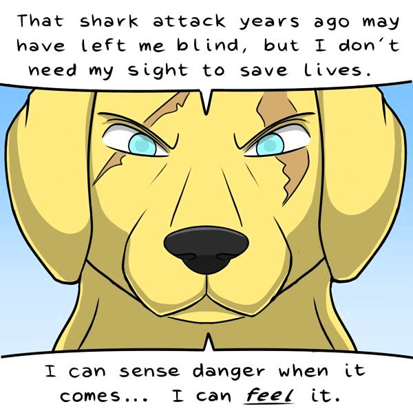 Behind the GIFs Chapter 63 page 3 - Chapter 63 : Lifeguard Dog - Kat Swenski