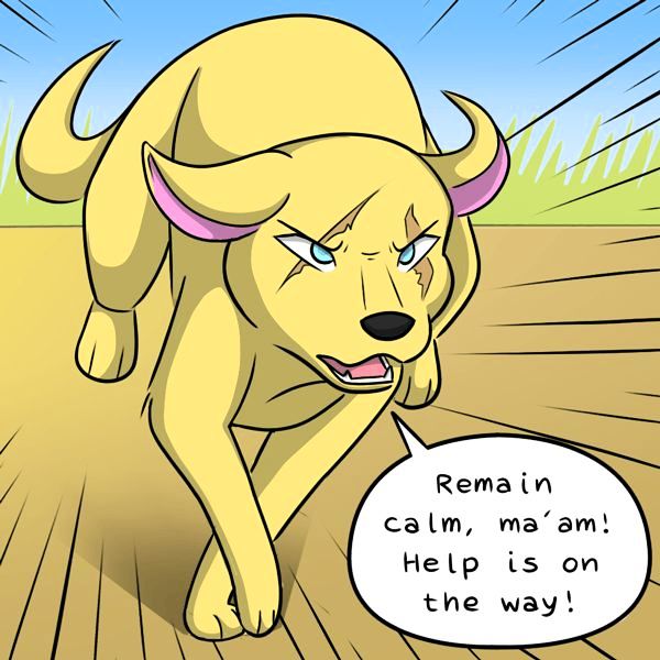 Behind the GIFs Chapter 63 page 6 - Chapter 63 : Lifeguard Dog - Kat Swenski