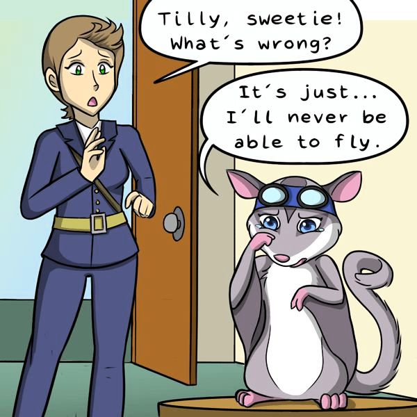 Behind the GIFs Chapter 67 page 2 - Chapter 67 : First Flight - Kat Swenski