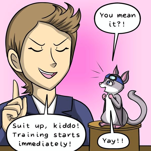 Behind the GIFs Chapter 67 page 6 - Chapter 67 : First Flight - Kat Swenski