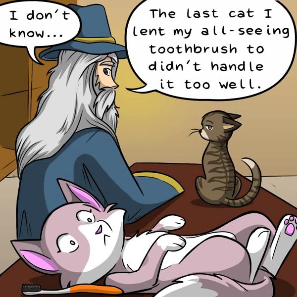 Behind the GIFs Chapter 76 page 3 - Chapter 76 : The Tabby and the Sorcerer - Kat Swenski