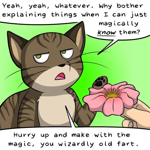 Behind the GIFs Chapter 76 page 8 - Chapter 76 : The Tabby and the Sorcerer - Kat Swenski