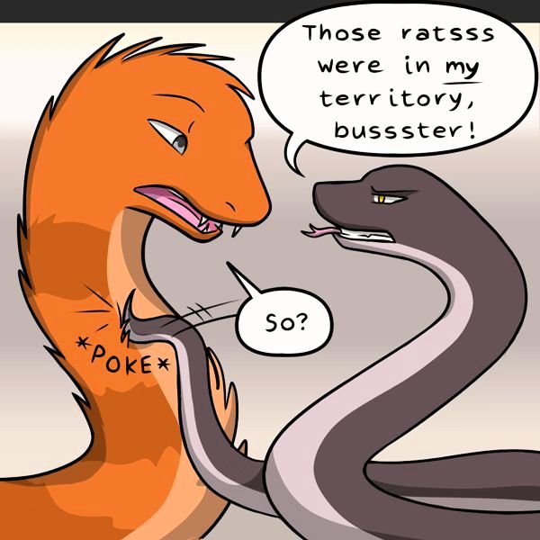 Behind the GIFs Chapter 80 page 3 - Chapter 80 : Territorial Dissspute - Kat Swenski