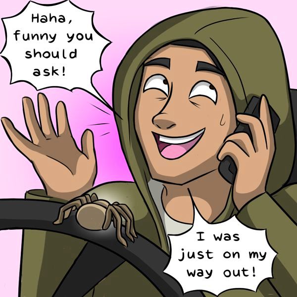 Behind the GIFs Chapter 84 page 8 - Chapter 84 : Unwanted Passenger - Kat Swenski