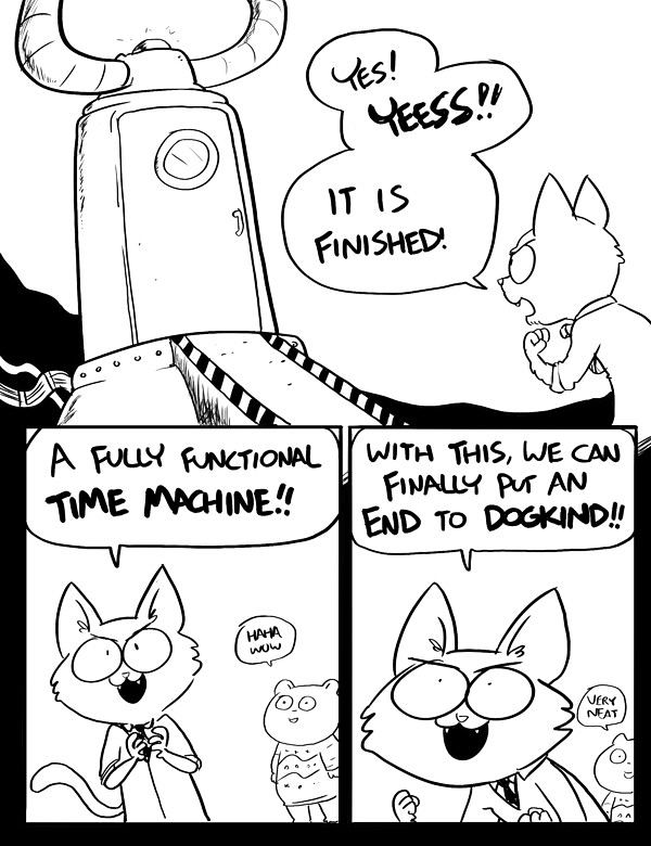 Behind the GIFs Chapter 85 page 1 - Chapter 85 : The Trouble with Time Travel - Andy Stuart