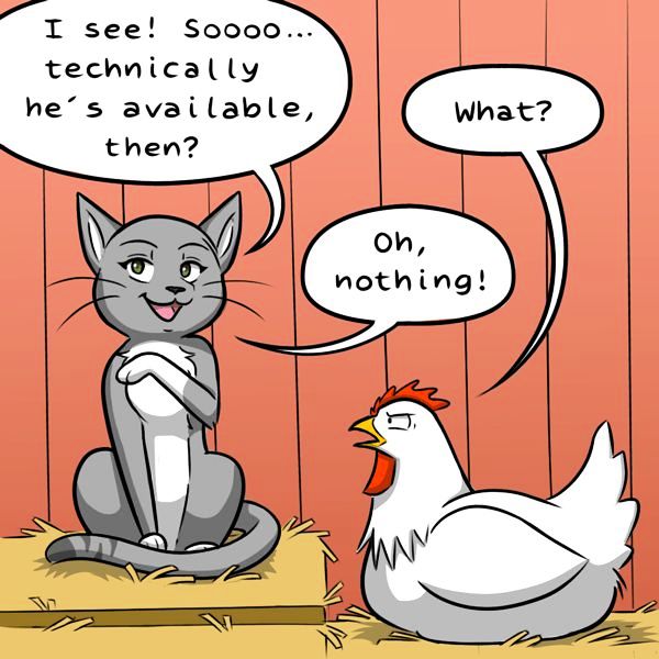 Behind the GIFs Chapter 87 page 4 - Chapter 87 : Chicken Drama - Kat Swenski
