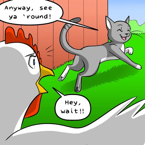 Behind the GIFs Chapter 87 page 5 - Chapter 87 : Chicken Drama - Kat Swenski