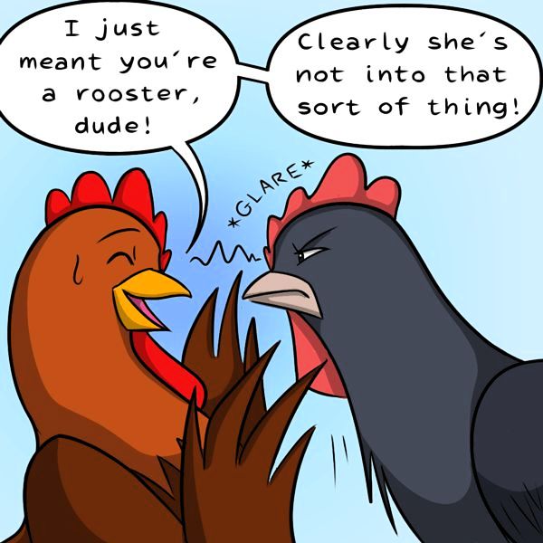 Behind the GIFs Chapter 88 page 5 - Chapter 88 : More Chicken Drama - Kat Swenski