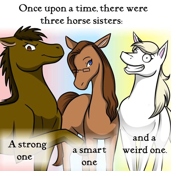 Behind the GIFs Chapter 91 page 2 - Chapter 91 : The Three Horse Sisters - Kat Swenski