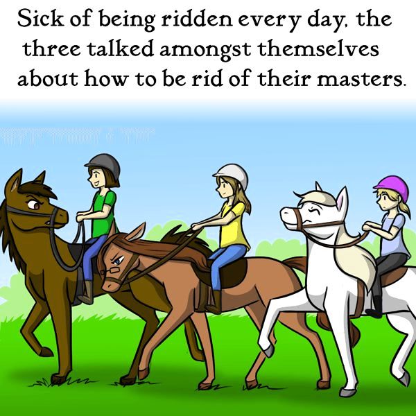 Behind the GIFs Chapter 91 page 3 - Chapter 91 : The Three Horse Sisters - Kat Swenski