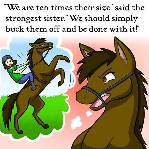 Behind the GIFs Chapter 91 page 4 - Chapter 91 : The Three Horse Sisters - Kat Swenski