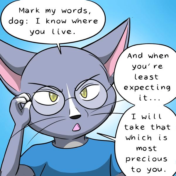Behind the GIFs Chapter 99 page 4 - Chapter 99 : Cat's Revenge - Kat Swenski