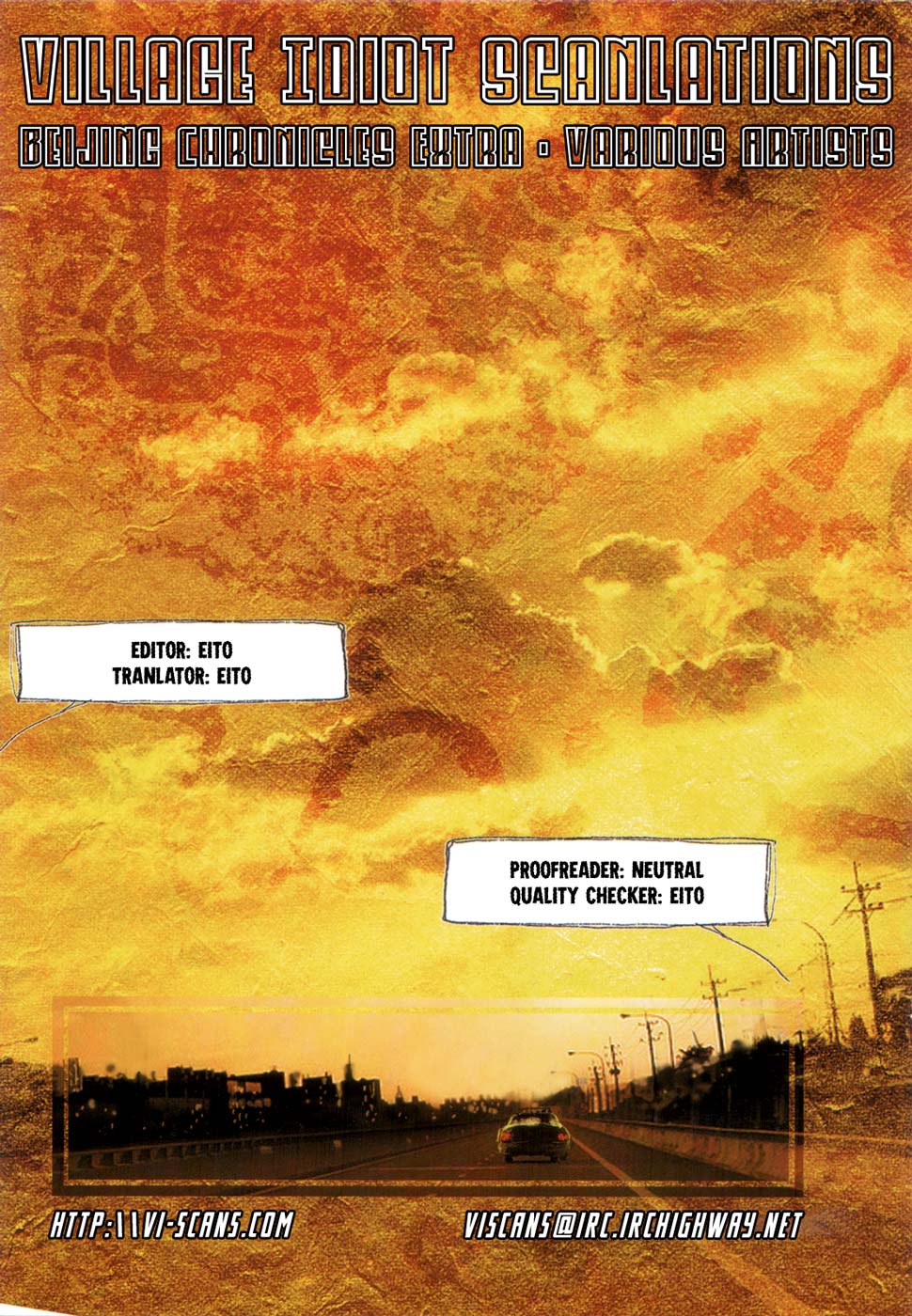 Beijing Chronicles Chapter 0.2 page 2 - Chapter 0 v2 : Extra