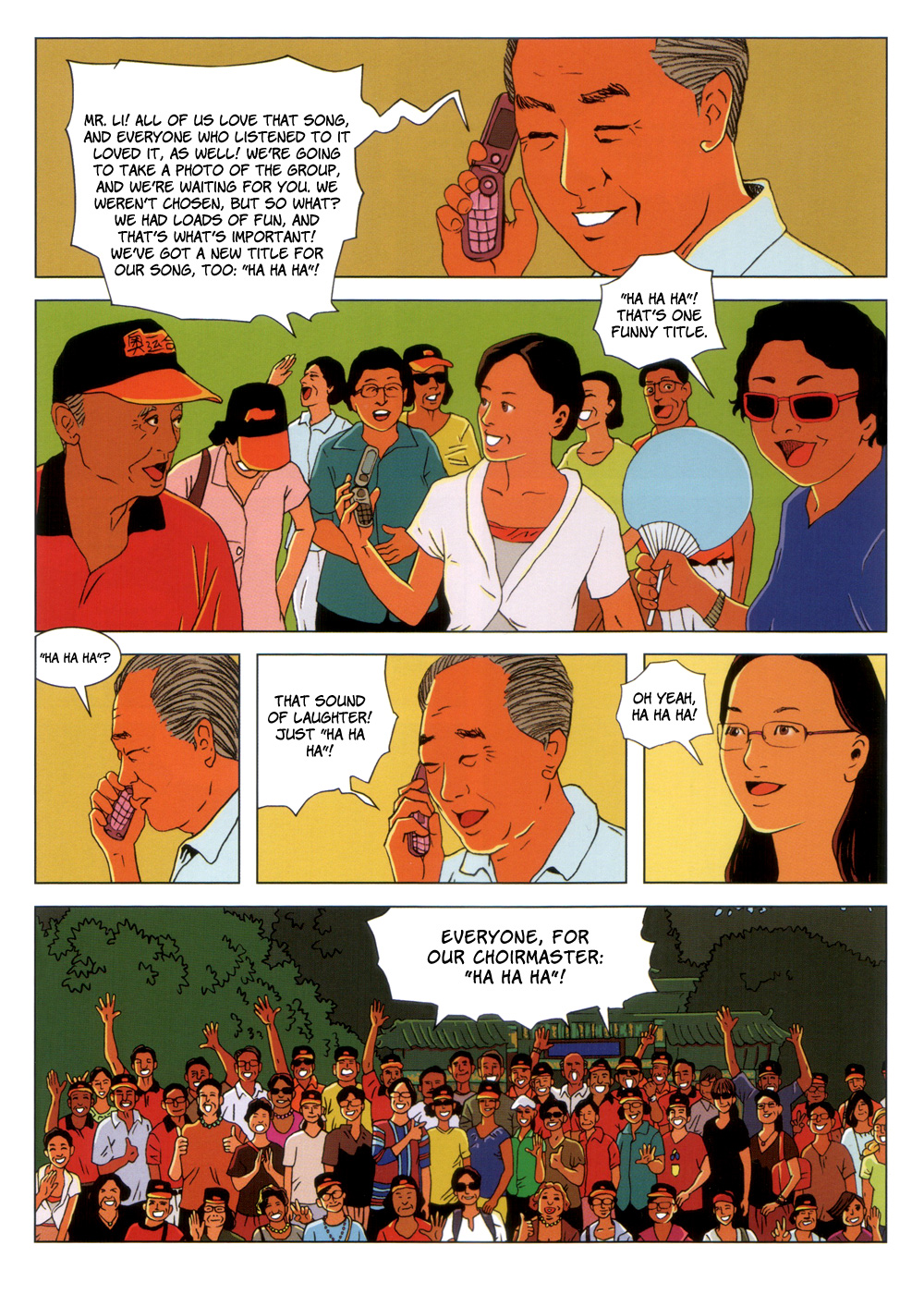 Beijing Chronicles Chapter 3.2 page 12 - Chapter 3 v2 : Ha ha ha